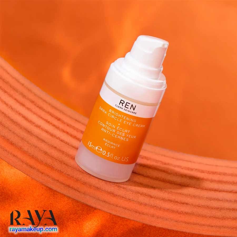 کرم دور چشم روشن کننده و ضد تیرگی رن مدل برایتنینگ دارک سرکل Ren clean skincare Brightening Dark Circle Eye Cream