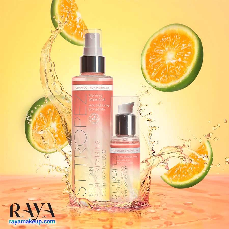 اسپری برنزه کننده ویتامینه پوست سلف تن پیوریتی سنت تروپز St.Tropez Self Tan Purity Vitamins Mist