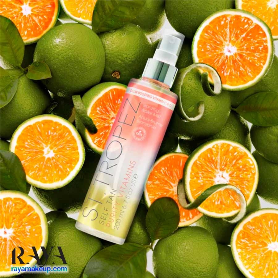 اسپری برنزه کننده ویتامینه پوست سلف تن پیوریتی سنت تروپز St.Tropez Self Tan Purity Vitamins Mist