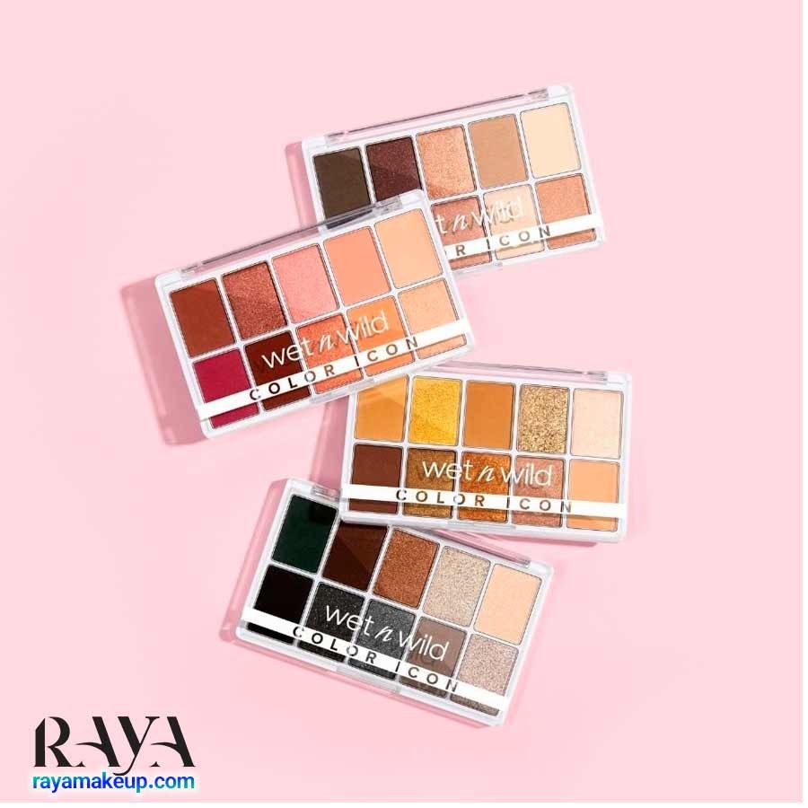 پالت سایه چشم کالر آیکون 10 رنگ وت اند وایلد مدل کال می سان شاین Wet n Wild Color Icon 10-Pan Palette Call Me Sunshine