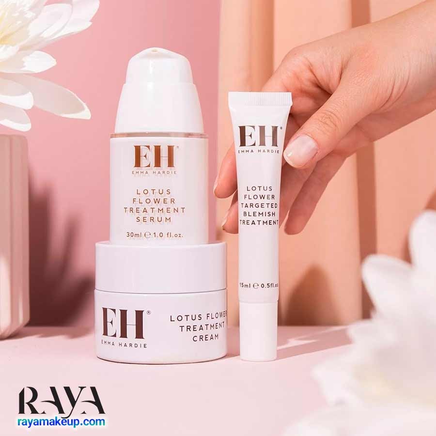 ژل ضد جوش و آکنه و لک لوتوس فلوور اما هاردی حاوی گل نیلوفر آبی Emma Hardie Lotus Flower Targeted Blemish Treatment