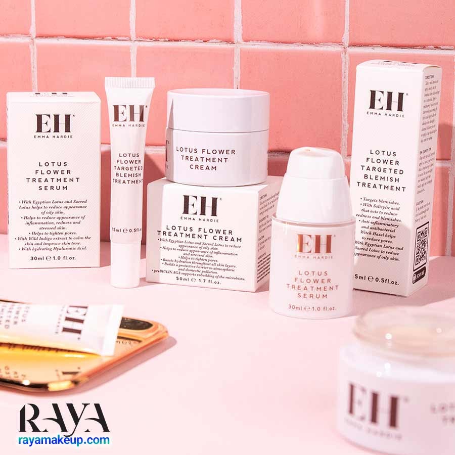 ژل ضد جوش و آکنه و لک لوتوس فلوور اما هاردی حاوی گل نیلوفر آبی Emma Hardie Lotus Flower Targeted Blemish Treatment