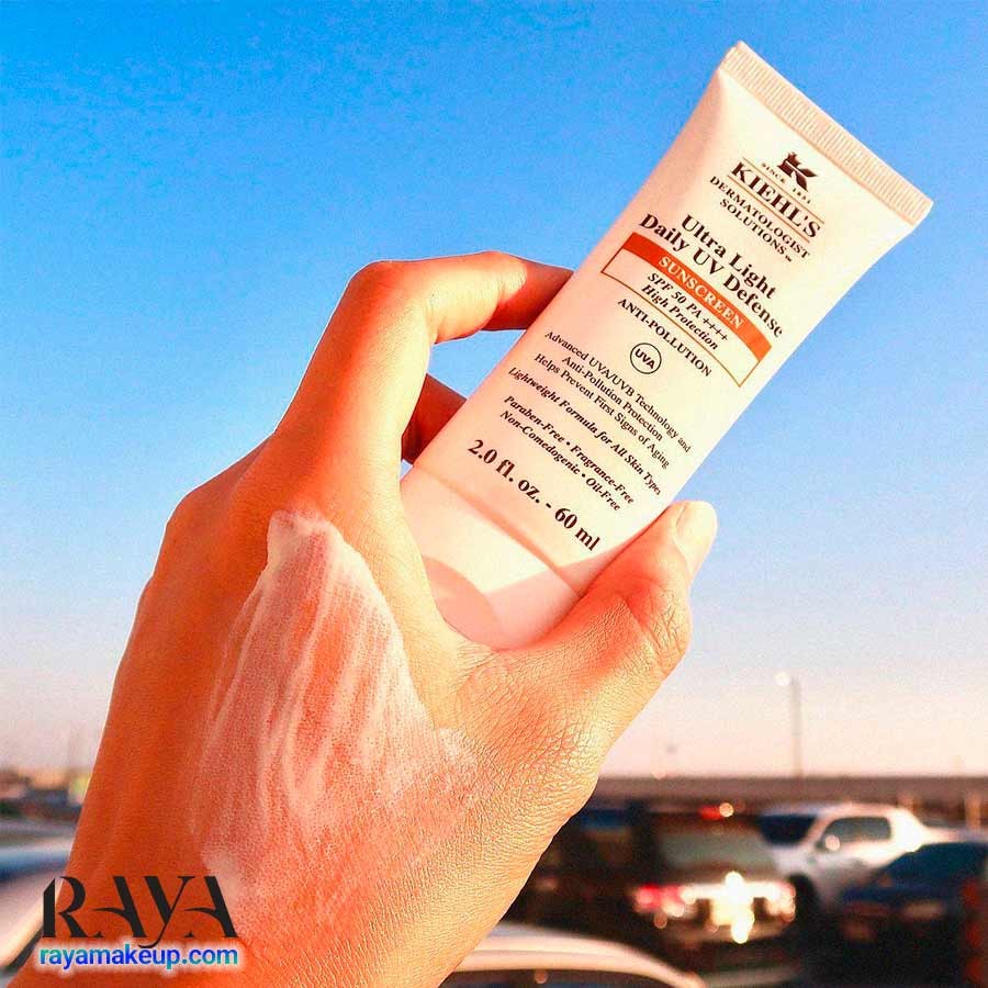 کرم ضد آفتاب ضد آلودگی اولترا لایت دیلی یووی دیفنس کیلز Kiehl's Ultra Light Daily UV Defense SPF 50 PA++++