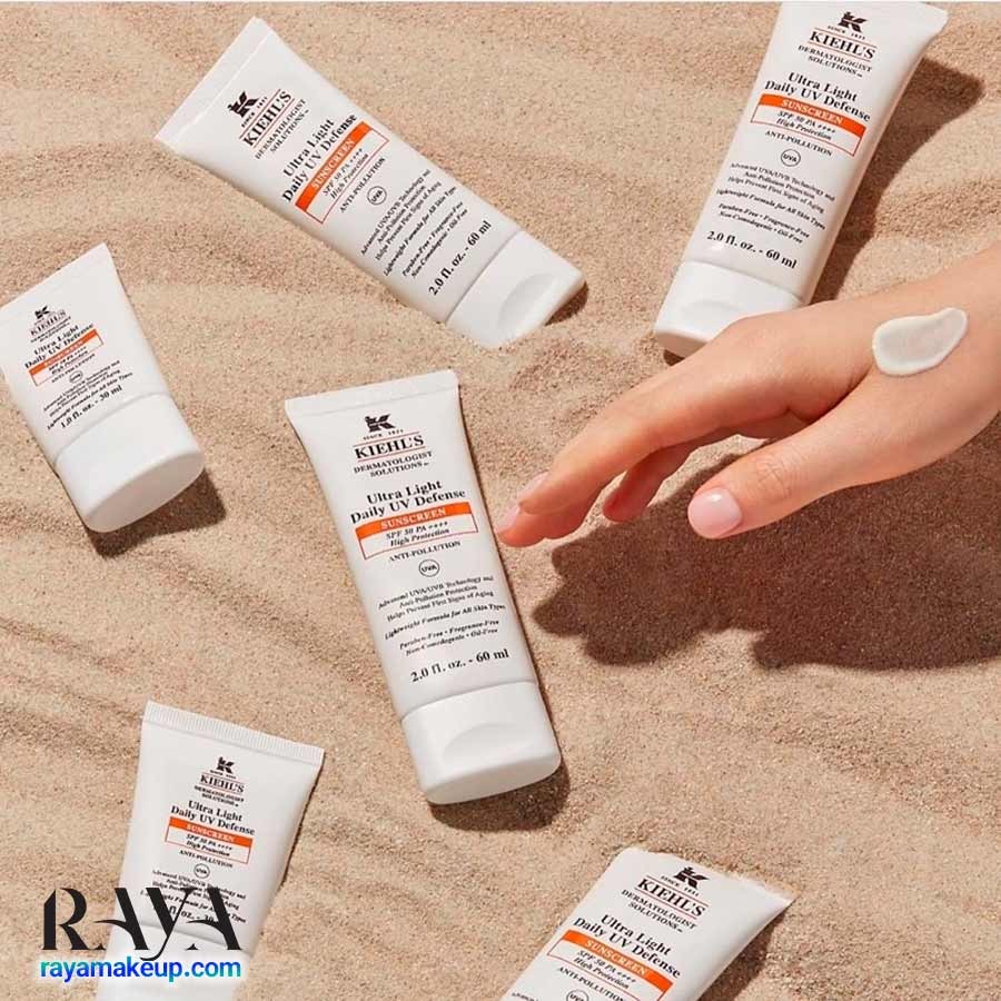 کرم ضد آفتاب ضد آلودگی اولترا لایت دیلی یووی دیفنس کیلز Kiehl's Ultra Light Daily UV Defense SPF 50 PA++++