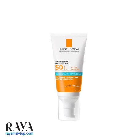 کرم ضد آفتاب آبرسان آنتلیوس یووی مون 400 لاروش پوزای با SPF50+ مخصوص پوست خشک و حساس