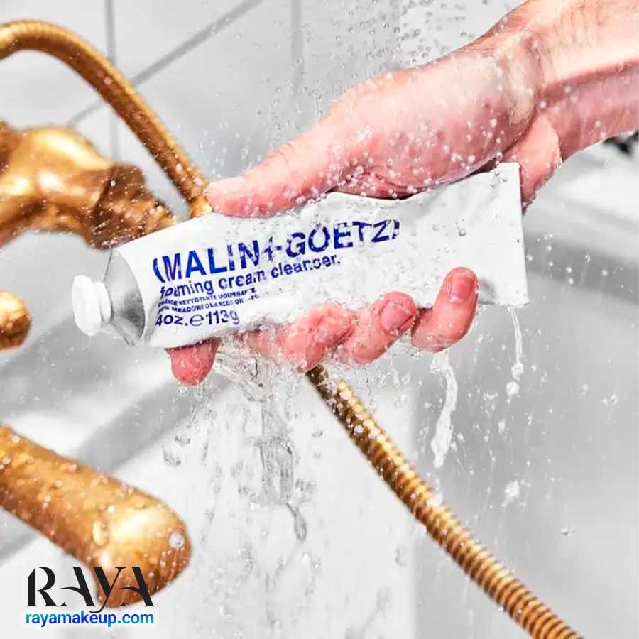 شوینده و پاک کننده صورت کرمی فومی مالین+گوتز  Malin + Goetz Foaming Cream Cleanser