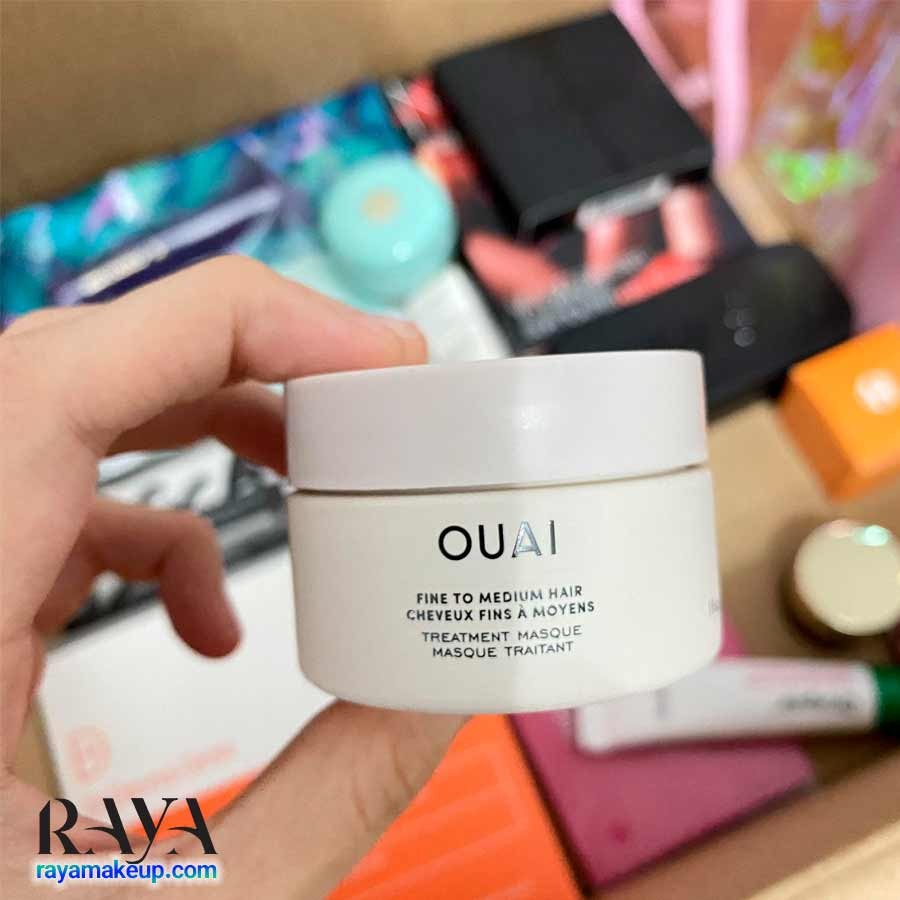 ماسک مو مرطوب کننده و ترمیم کننده اوی مخصوص موهای نازک تا متوسط Ouai Fine To Medium Hair Treatment Masque
