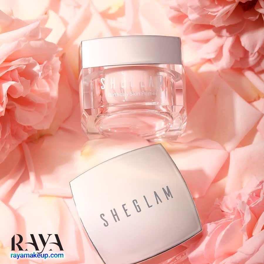 پرایمر صورت یکدست کننده و پوشاننده منافذ مدل برتدی اسکین شیگلم Sheglam Birthday Skin Primer-Pigment Perfector