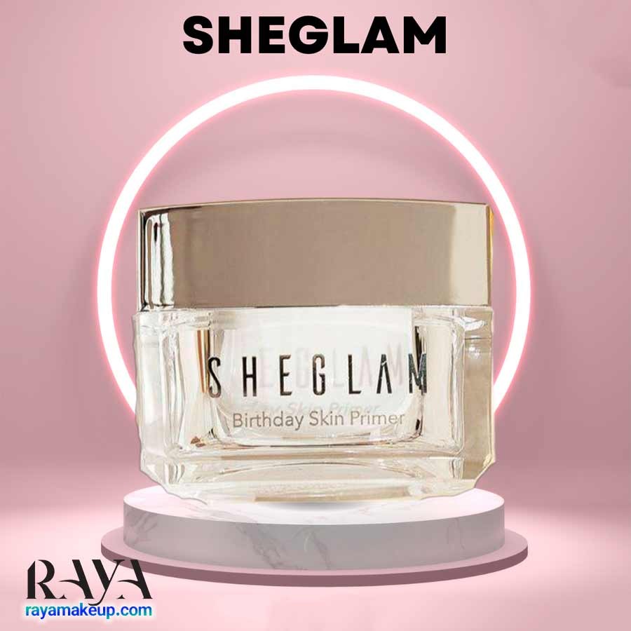 پرایمر صورت یکدست کننده و پوشاننده منافذ مدل برتدی اسکین شیگلم Sheglam Birthday Skin Primer-Pigment Perfector
