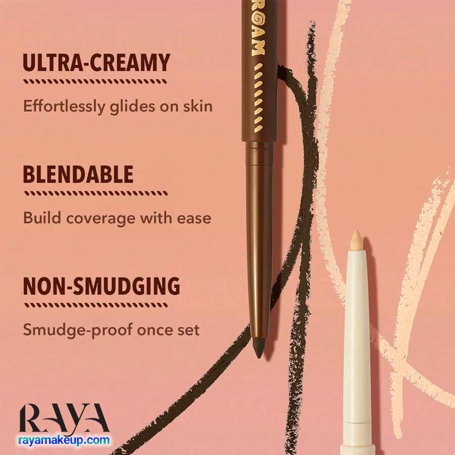 خط چشم مدادی پیچی و کرمی شیگلم مدل لیو تو رم گت گویینگ Sheglam Live to Roam Get Going Cream Eyeliner
