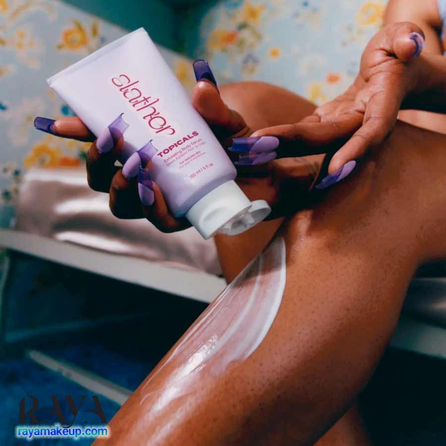 سرم لایه بردار و مرطوب کننده پوست بدن اسلاتر تاپیکالز Topicals Slather Body Serum