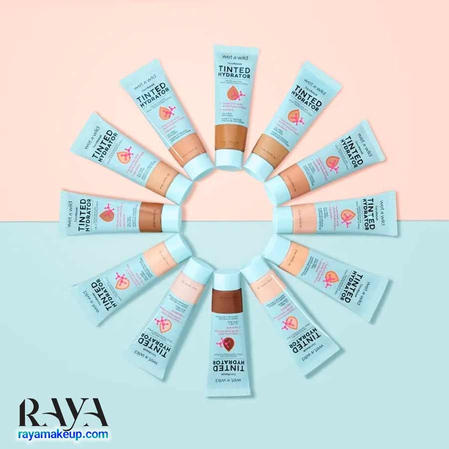 تینت آبرسان و مرطوب کننده رنگی صورت مدل بر فوکوس وت اند وایلد Wet n Wild Bare Focus Tinted Hydrator Tinted Skin Veil