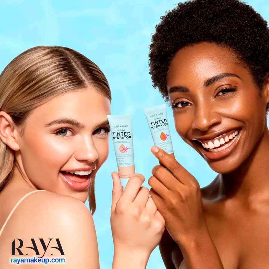 تینت آبرسان و مرطوب کننده رنگی صورت مدل بر فوکوس وت اند وایلد Wet n Wild Bare Focus Tinted Hydrator Tinted Skin Veil