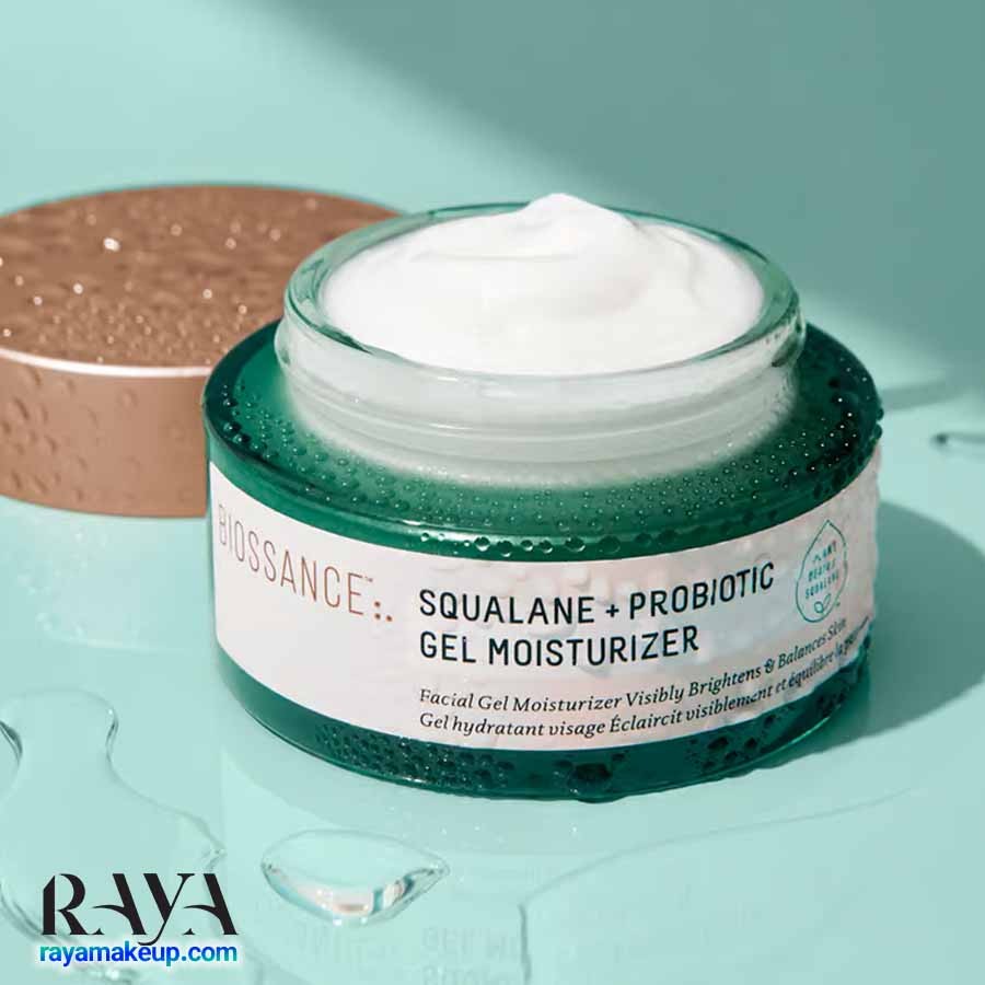 ژل کرم مرطوب کننده حاوی اسکوالان و پروبیوتیک بایوسانس Biossance Squalane + Probiotic Gel Moisturizer