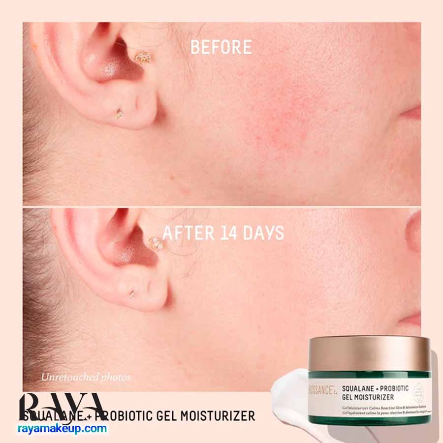 ژل کرم مرطوب کننده حاوی اسکوالان و پروبیوتیک بایوسانس Biossance Squalane + Probiotic Gel Moisturizer