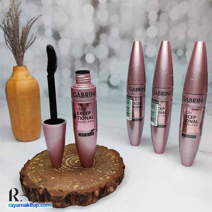 ریمل بلند کننده و حجم دهنده مژه لش اکسپشنال گابرینی Gabrini Lash Exceptional Mascara