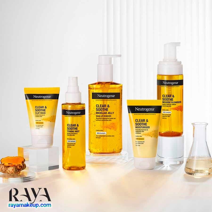 تونر زردچوبه مرطوب کننده و ضد جوش و التهاب نوتروژینا Neutrogena Soothing Clear Nemlendirici Tonik Sprey