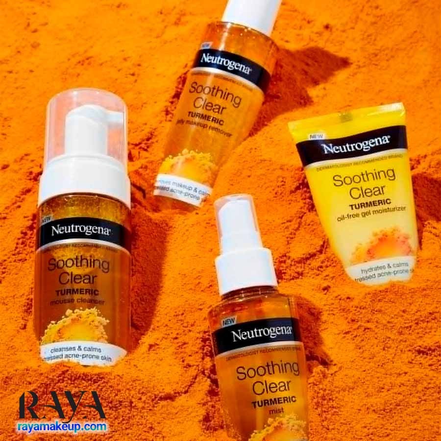 تونر زردچوبه مرطوب کننده و ضد جوش و التهاب نوتروژینا Neutrogena Soothing Clear Nemlendirici Tonik Sprey