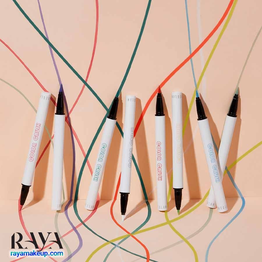 خط چشم رنگی مایع و ماژیکی مدل کالر کراش شیگلم Sheglam Color Crush Liquid Eyeliner