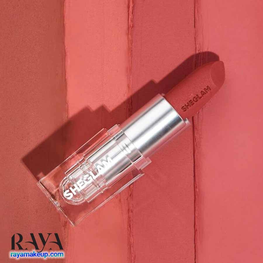 رژ لب جامد مات و مخملی مدل کازمیک کریستال مت شیگلم Sheglam Cosmic Crystal Matte Lipstick