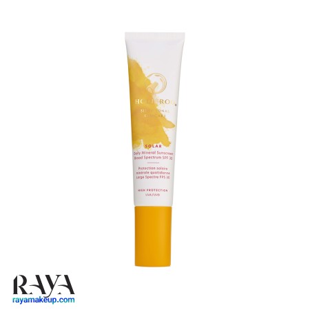 کرم ضد آفتاب روزانه مینرال و فیزیکی با محافظت طیف وسیع SPF 30 هولی فراگ