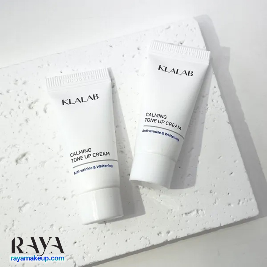 کرم مرطوب کننده آرامش بخش و ضد چروک و روشن کننده کالمینگ تون آپ کلالب Klalab Calming Tone Up Cream