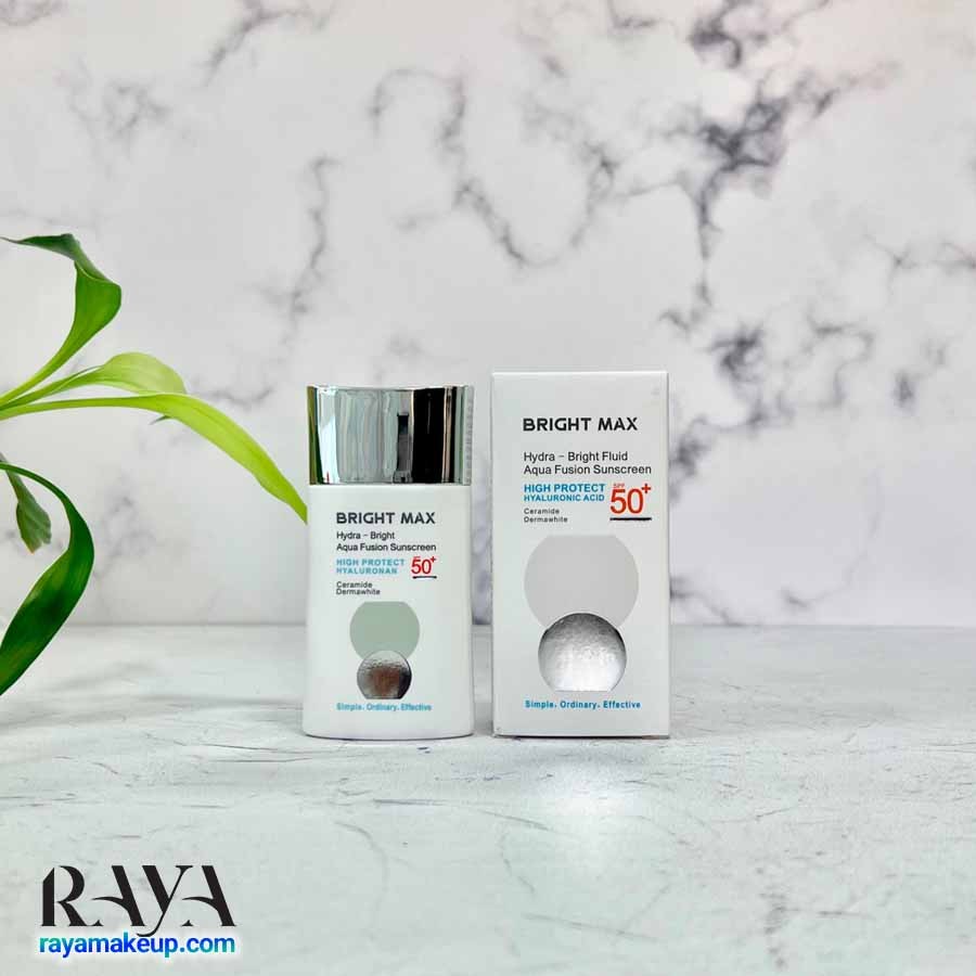 ضد آفتاب آبرسان و ضد لک و چروک برایت مکس هیدرا برایت آکوا فیوژن Bright Max Hydra-Bright Aqua Fusion Sunscreen SPF50+