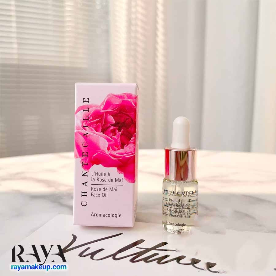 روغن صورت مغذی و جوانساز حاوی عصاره گل رز چانتکیل رز د مای Chantecaille Rose de Mai Face Oil