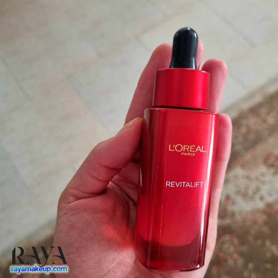 سرم ضد چروک و سفت کننده سریع الاثر رویتالیفت حاوی پرو رتینول لورآل پاریس L'Oréal Paris Revitalift Fast Acting Anti-wrinkle + Extra Firming Serum