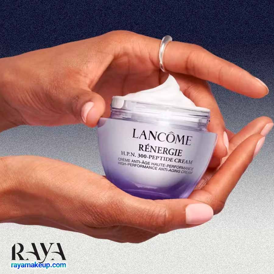 کرم ضد پیری و مرطوب کننده 300 پپتیدی مدل رینرژی HPN 300 لانکوم Lancôme Rénergie H.P.N. 300 Peptide Cream