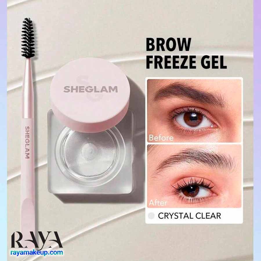 صابون ابرو حالت دهنده و لیفت کننده شیگلم مدل ست می آپ Sheglam Set Me Up Brow Hold