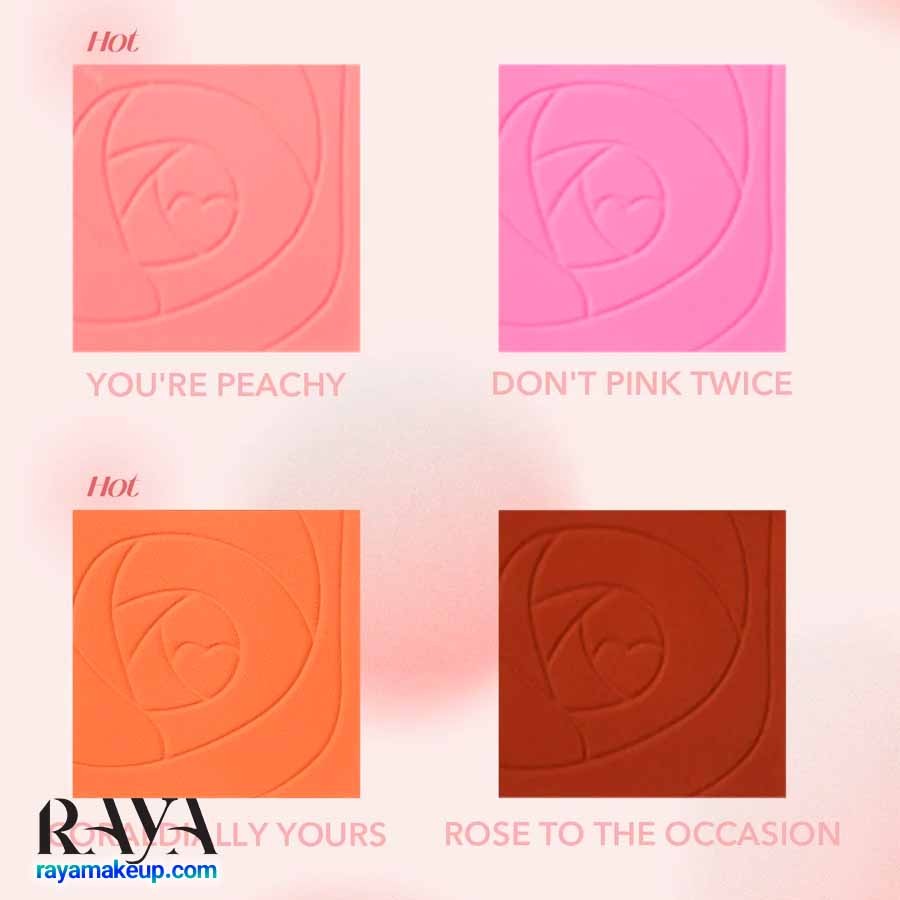 رژگونه پودری مات و طبیعی مدل لاو دایو تندر هارت شیگلم Sheglam Love Dive Tender Heart Powder Blush