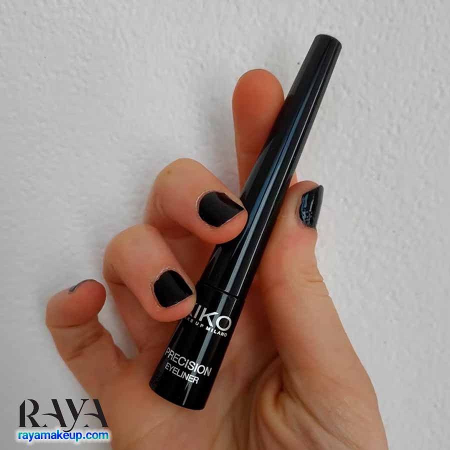 خط چشم مایع نمدی دقیق و مشکی کیکو میلانو مدل پریسیژن Kiko Milano Precision Eyeliner