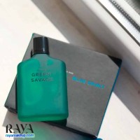 عطر ادو تویلت مردانه زارا من گرین ساواج سبز جدا شده از پک