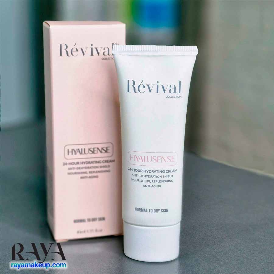 ژل کرم آبرسان رویوال مدل هیالوسنس مناسب پوست نرمال تا خشک Revival Hyalusense Hydrating Cream For Normal To Dry Skin