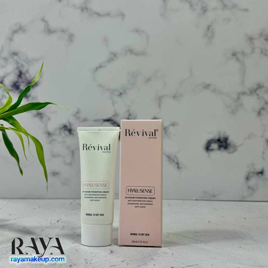 ژل کرم آبرسان رویوال مدل هیالوسنس مناسب پوست نرمال تا خشک Revival Hyalusense Hydrating Cream For Normal To Dry Skin