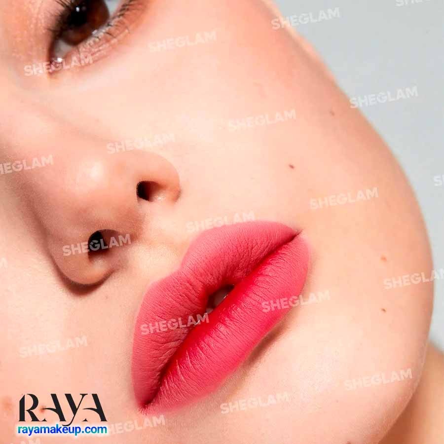 تینت لب ژله ای و ماسکی پیل آف ضد آب شیگلم مدل پیل تاک Sheglam Peel Talk Lip Tint
