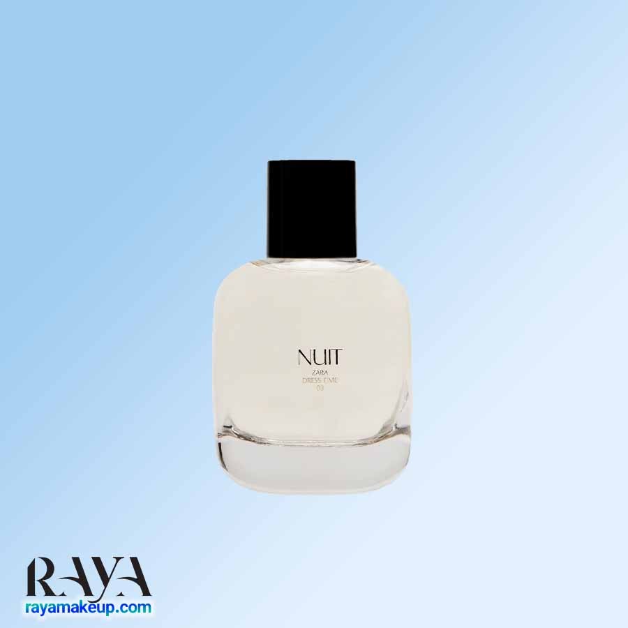 عطر ادو پرفیوم زنانه زارا نویت درس تایم Zara Nuit Dress Time 03 Eau De Parfum