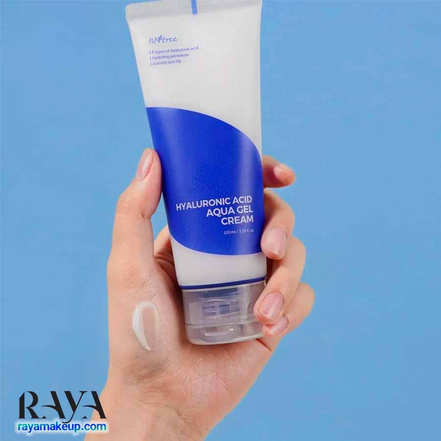 ژل کرم آبرسان هیالورونیک اسید آکوا ایزنتری Isntree Hyaluronic Acid Aqua Gel Cream