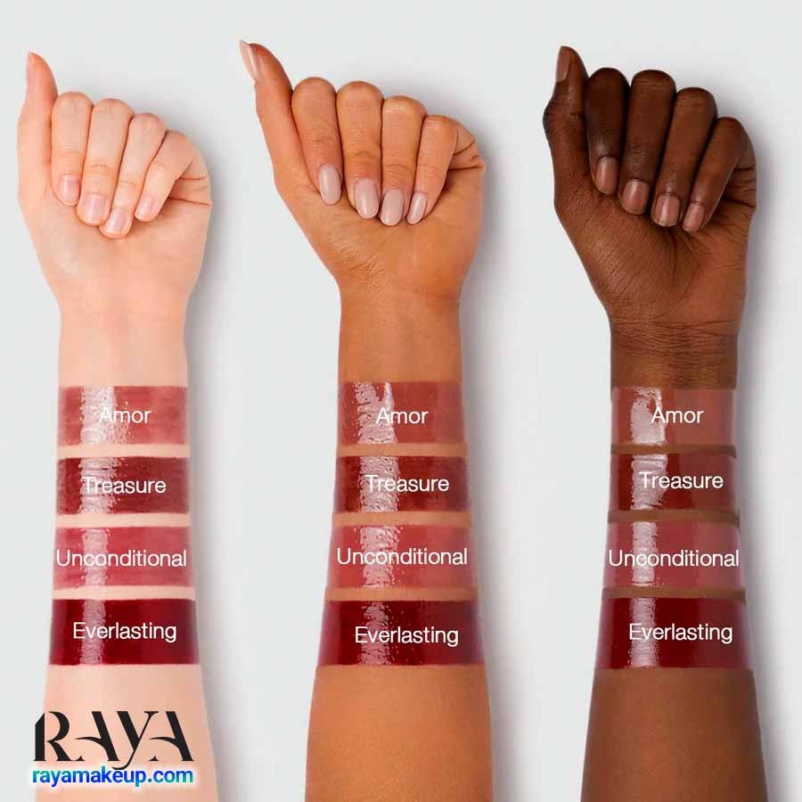 ست 4 عددی لیپگلاس امبر رز شیگلم مدل ایمورتال لاو Sheglam Ember Rose Immortal Love Nourishing Lip Gloss 4pcs Set