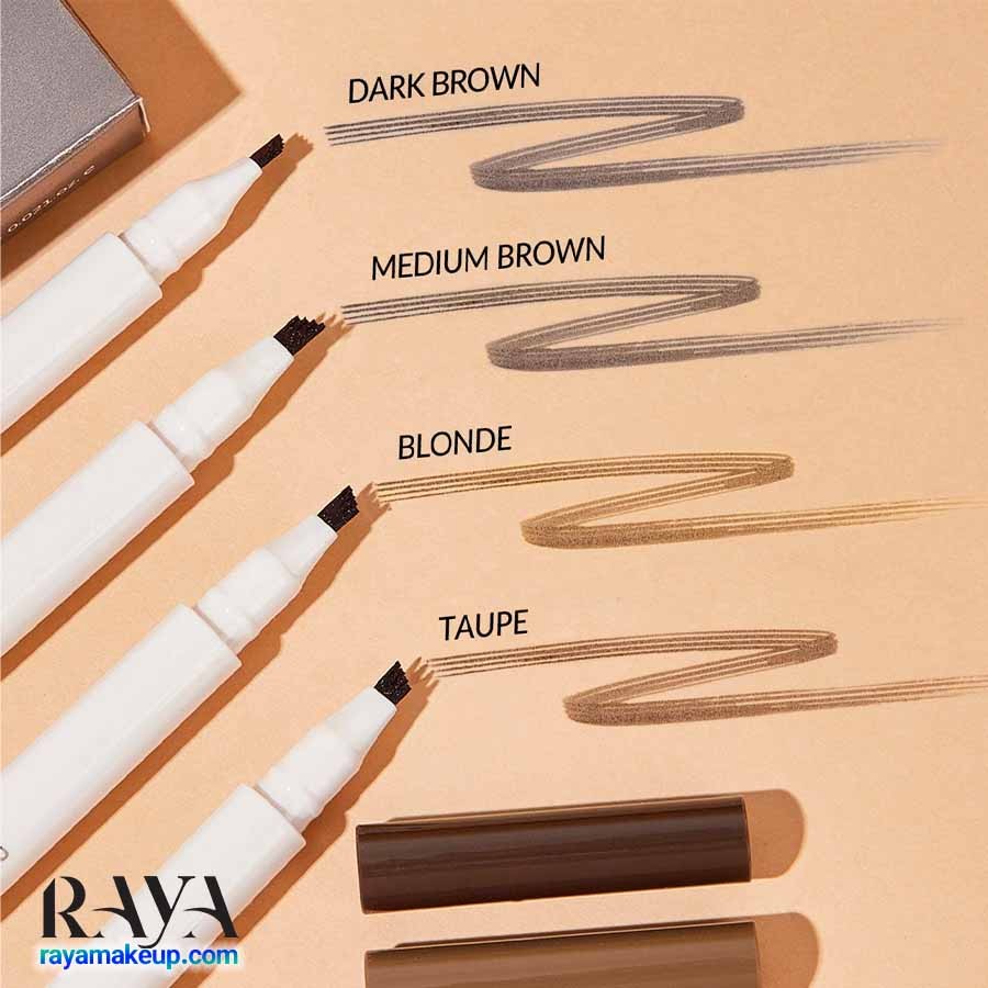 مداد هاشور ابرو ماژیکی شیگلم مدل فدر بتر Sheglam Feather Better Liquid Eyebrow Pencil