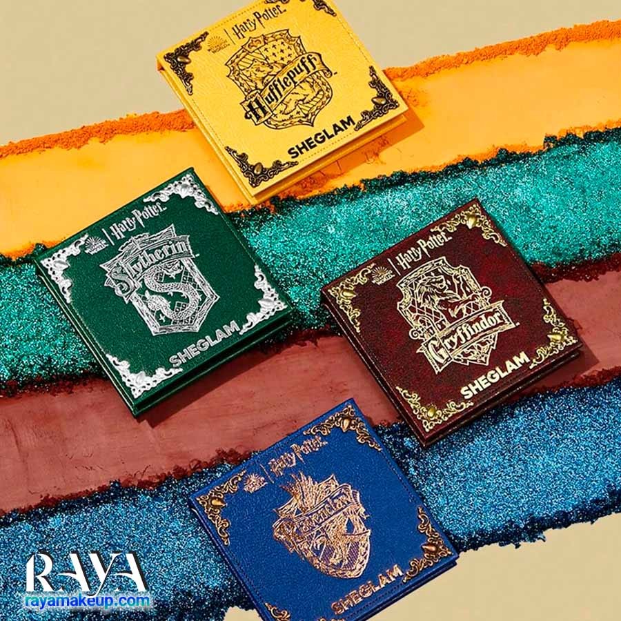 پالت سایه چشم 4 عددی سری هری پاتر شیگلم مدل ریونکلاو Sheglam Harry Potter Ravenclaw House Palette