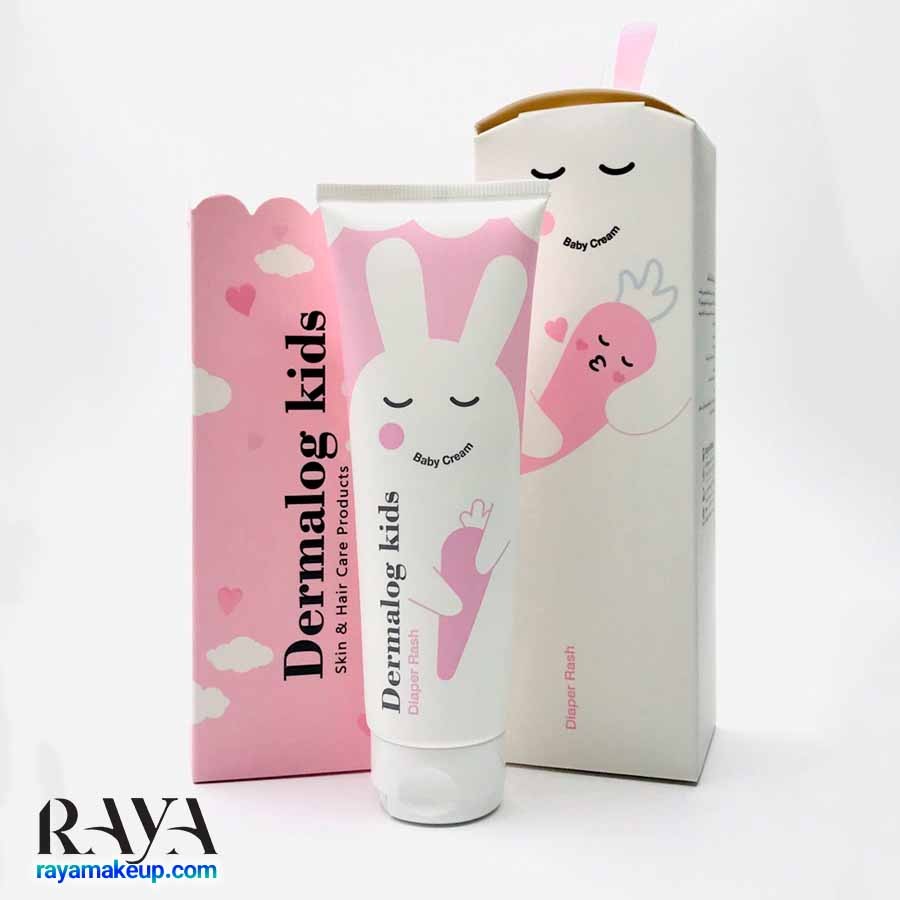 کرم ترمیم کننده درمالوگ مناسب پوست کودک کیدز Dermalog Kids Baby Diaper Rash Cream