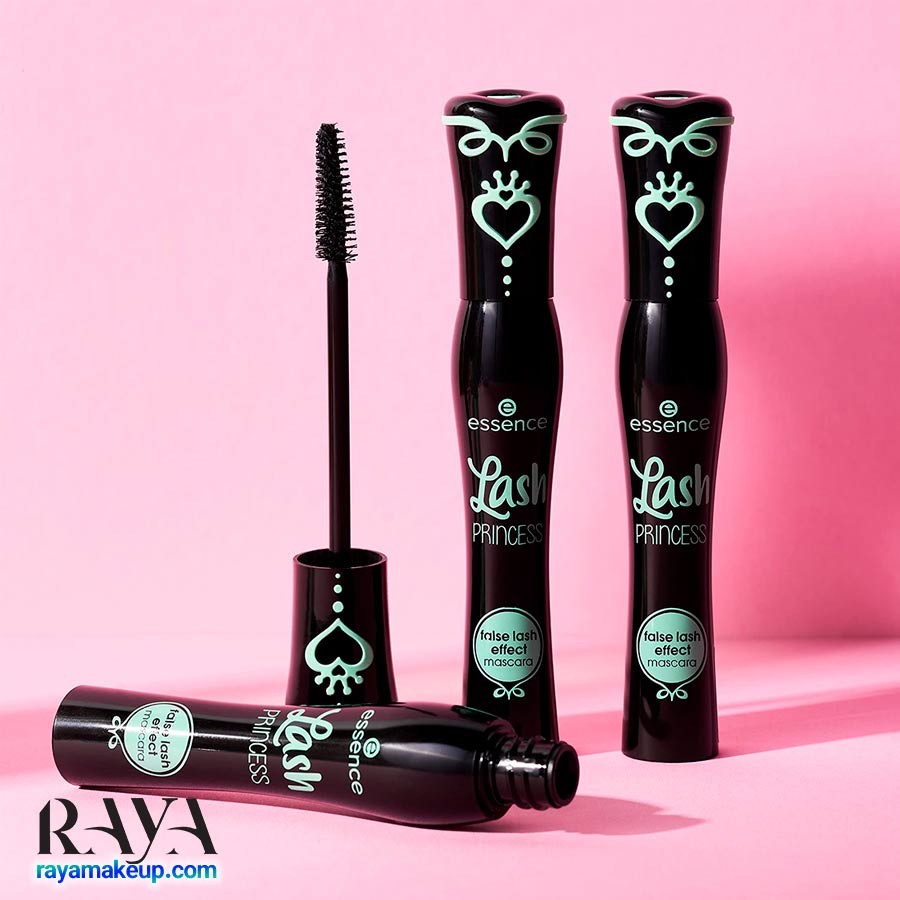 ریمل حجم دهنده و بلند کننده مژه اسنس مدل لش پرینسس سبز Essence Lash Princess False Lash Effect Mascara 