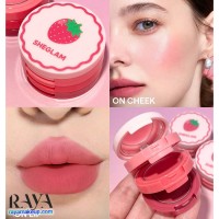  رژگونه طبقه ای شیگلم مدل Strawberry Whirl