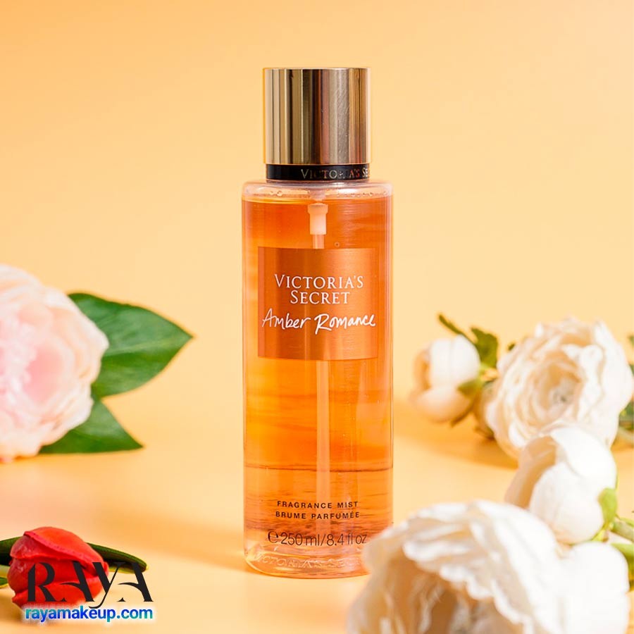 بادی اسپلش ویکتوریا سکرت مدل امبر رومنس Victoria's Secret Amber Romance Body Mist (Amber Romance Fragrance Mist)