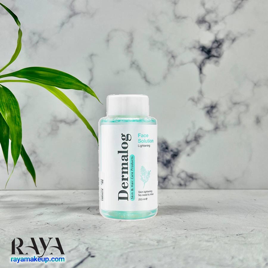 تونر روشن کننده پوست درمالوگ مدل لایتنینگ Dermalog Face Lightening Solution