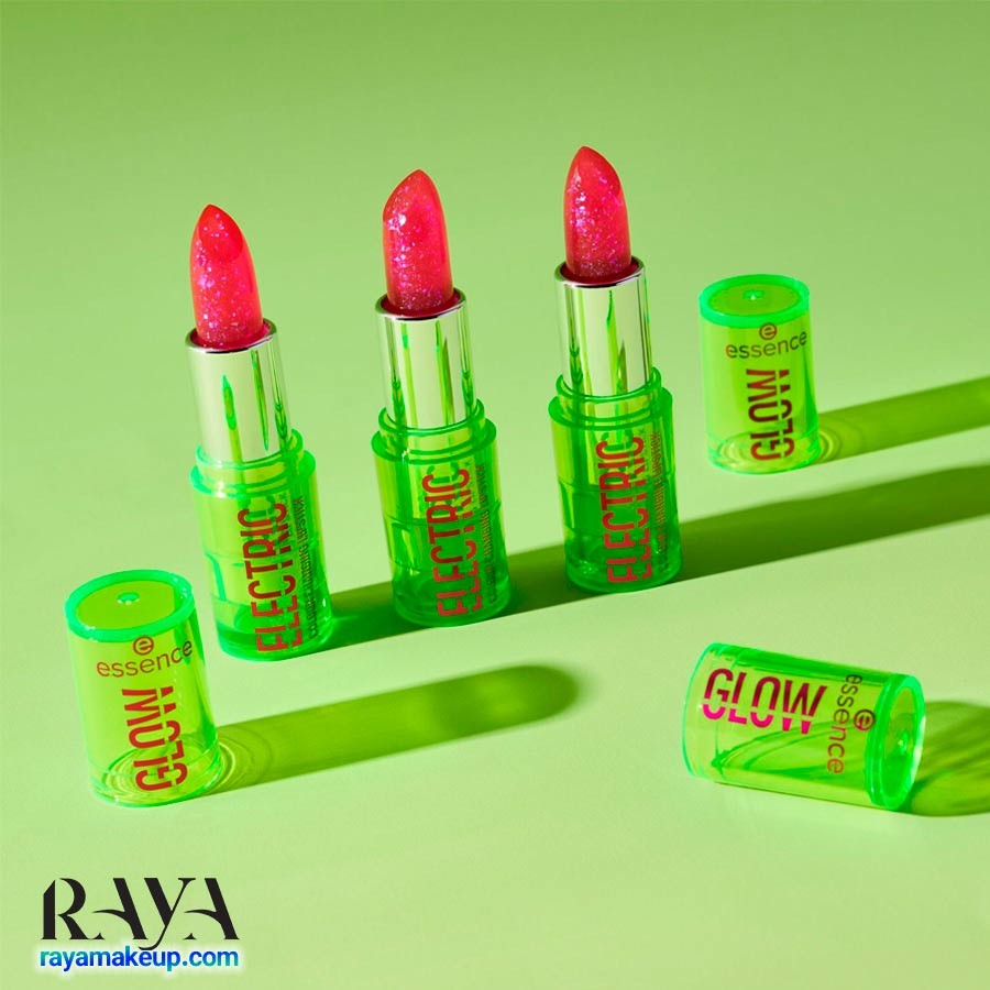 رژ لب حرارتی تغییر دهنده رنگ اسنس مدل الکتریک گلو Essence Electric Glow Colour Changing Lipstick