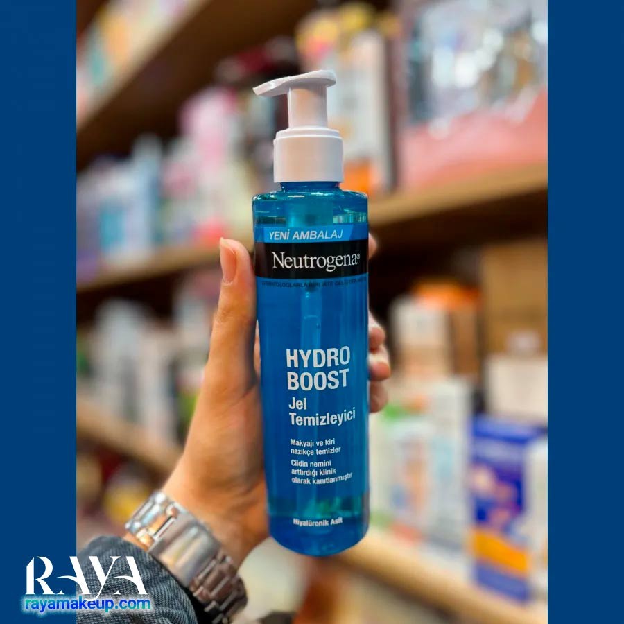 ژل شست و شوی صورت نیتروژنا(نوتروژینا) حجم 200 میلی لیتر Neutrogena Hydro Boost Water Gel Cleanser