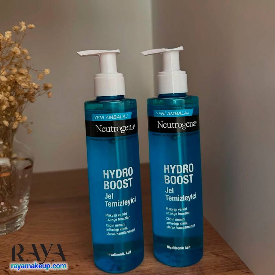 ژل شوینده صورت نیتروژنا(نوتروژینا) حجم 200 میلی لیتر Neutrogena Hydro Boost Water Gel Cleanser